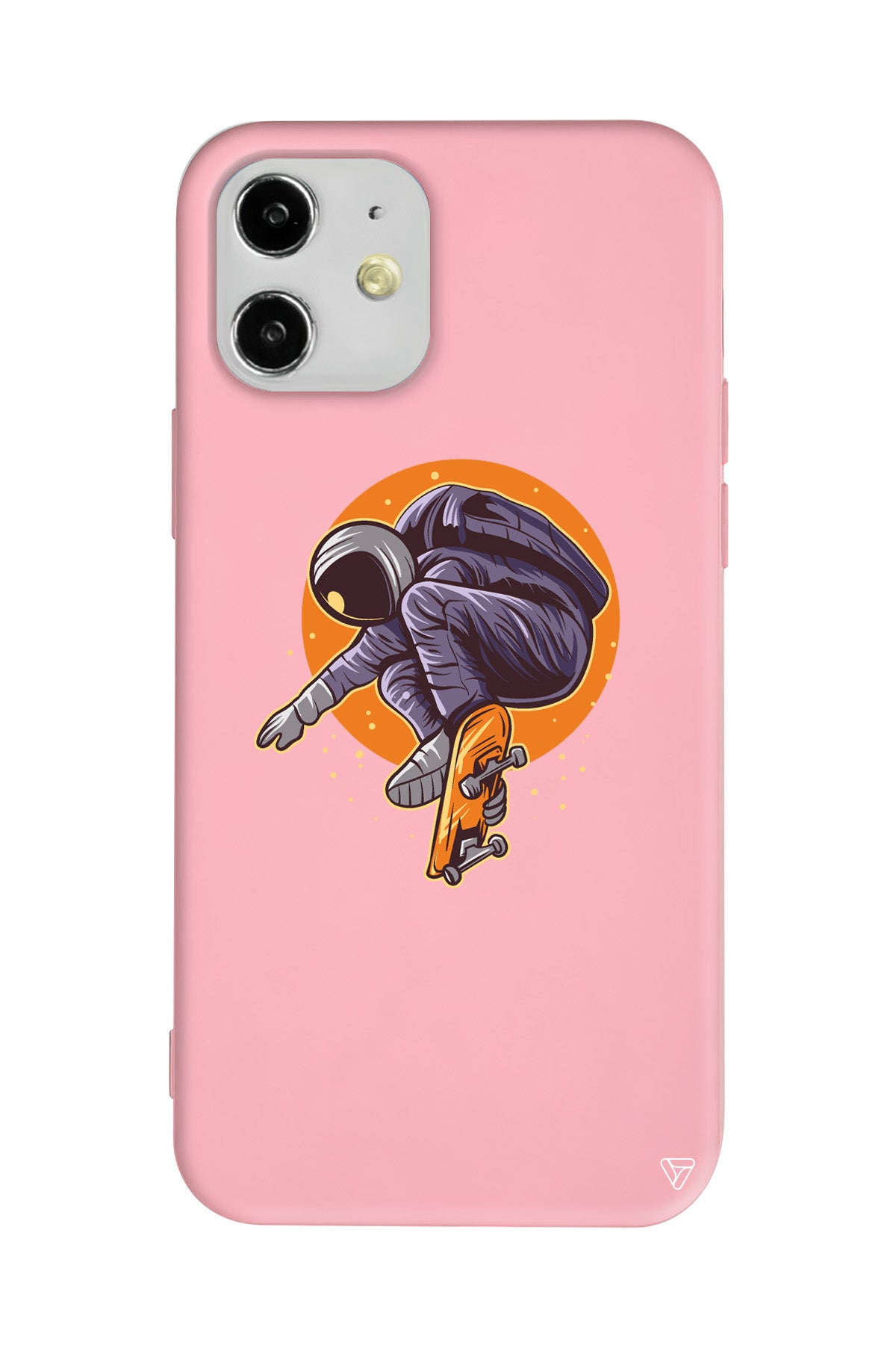 Astronot 2 Lansman Model İçi Kadife Silikon Telefon Kılıfı