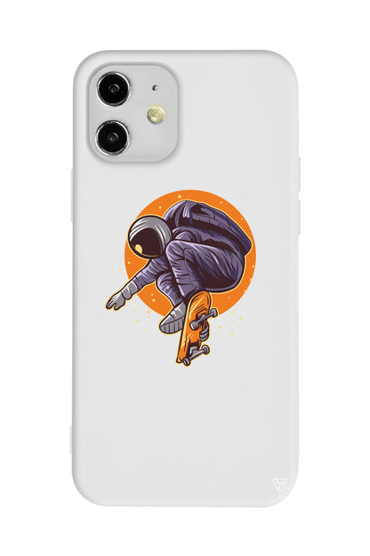 Astronot 2 Lansman Model İçi Kadife Silikon Telefon Kılıfı