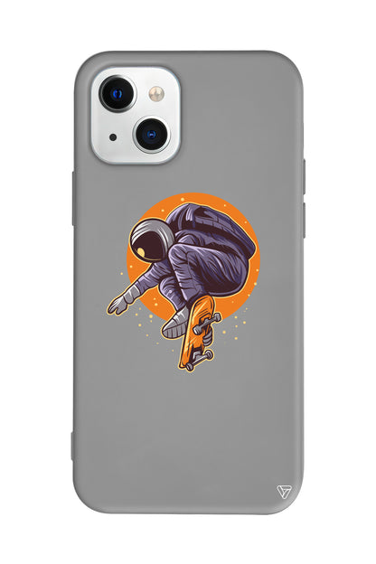 Astronot 2 Lansman Model İçi Kadife Silikon Telefon Kılıfı – Plus Serisine Özel