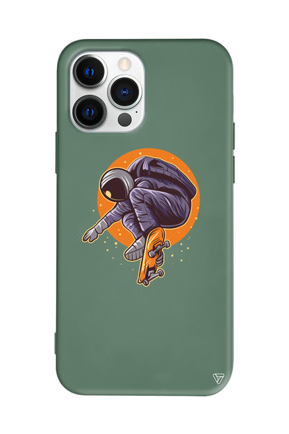 Astronot 2 Lansman Model İçi Kadife Silikon Telefon Kılıfı