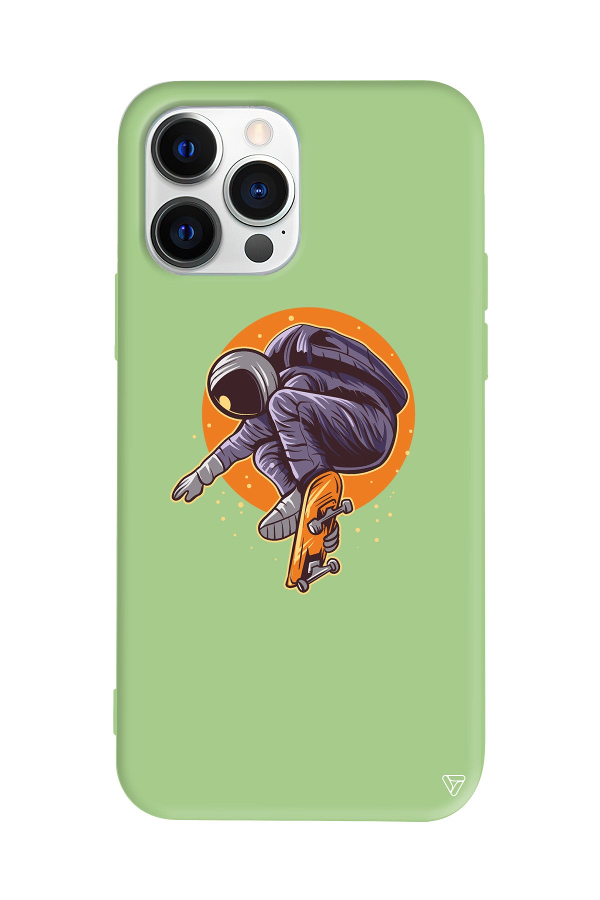 Astronot 2 Lansman Model İçi Kadife Silikon Telefon Kılıfı