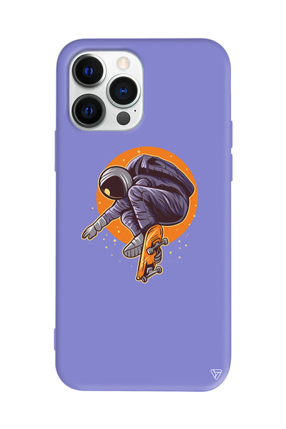 Astronot 2 Lansman Model İçi Kadife Silikon Telefon Kılıfı