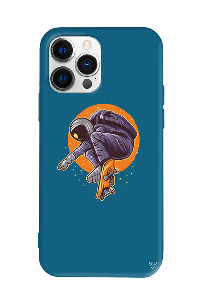 Astronot 2 Lansman Model İçi Kadife Silikon Telefon Kılıfı