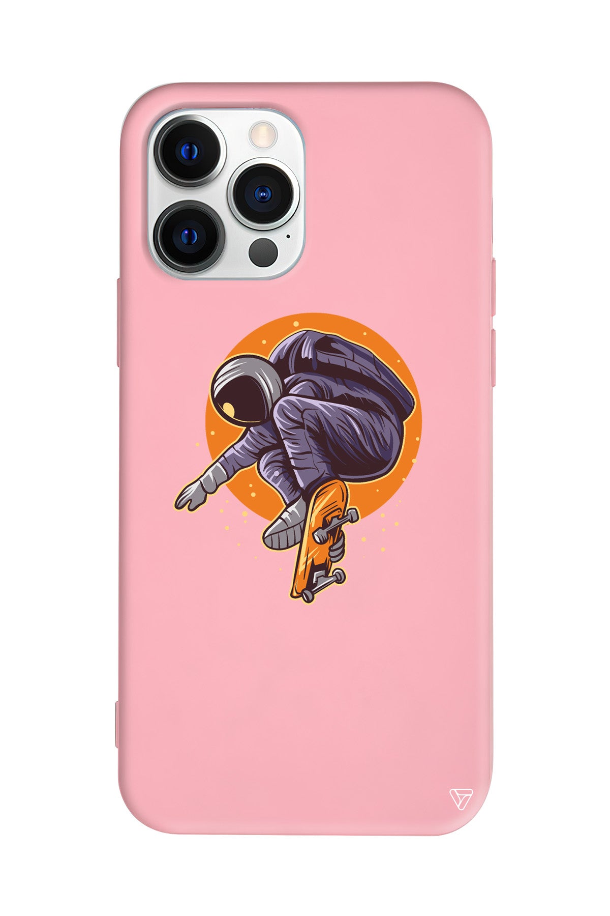 Astronot 2 Lansman Model İçi Kadife Silikon Telefon Kılıfı