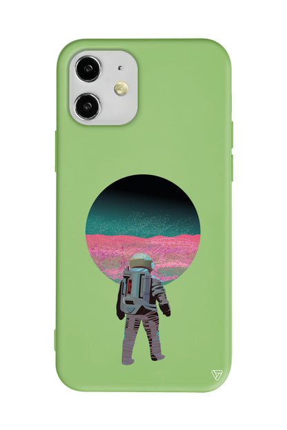 Evden Uzakta Lansman Model İçi Kadife Silikon Telefon Kılıfı