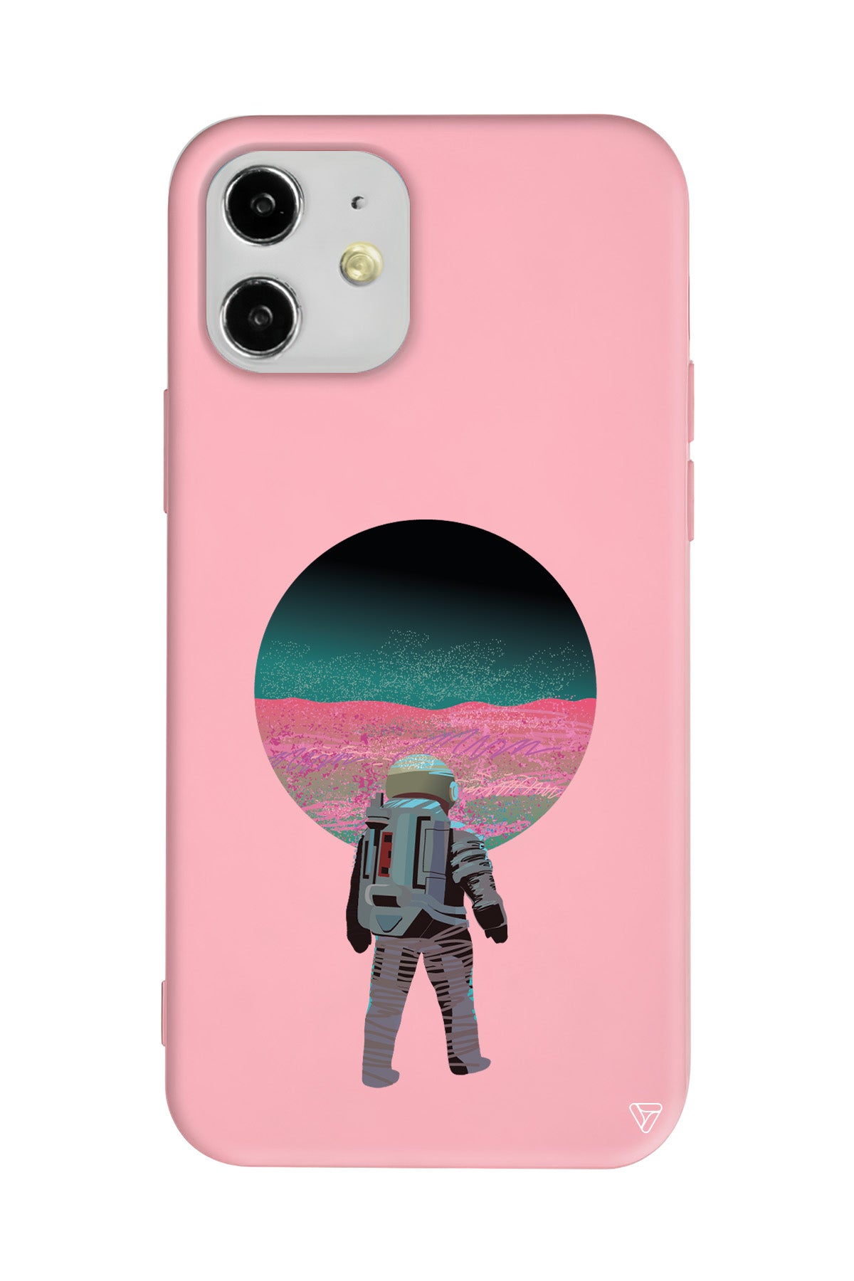 Evden Uzakta Lansman Model İçi Kadife Silikon Telefon Kılıfı