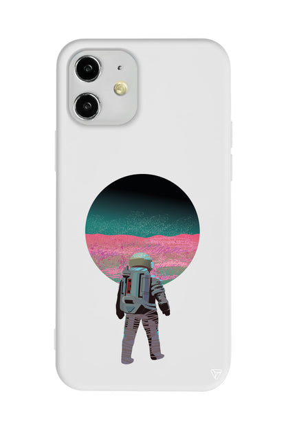 Evden Uzakta Lansman Model İçi Kadife Silikon Telefon Kılıfı