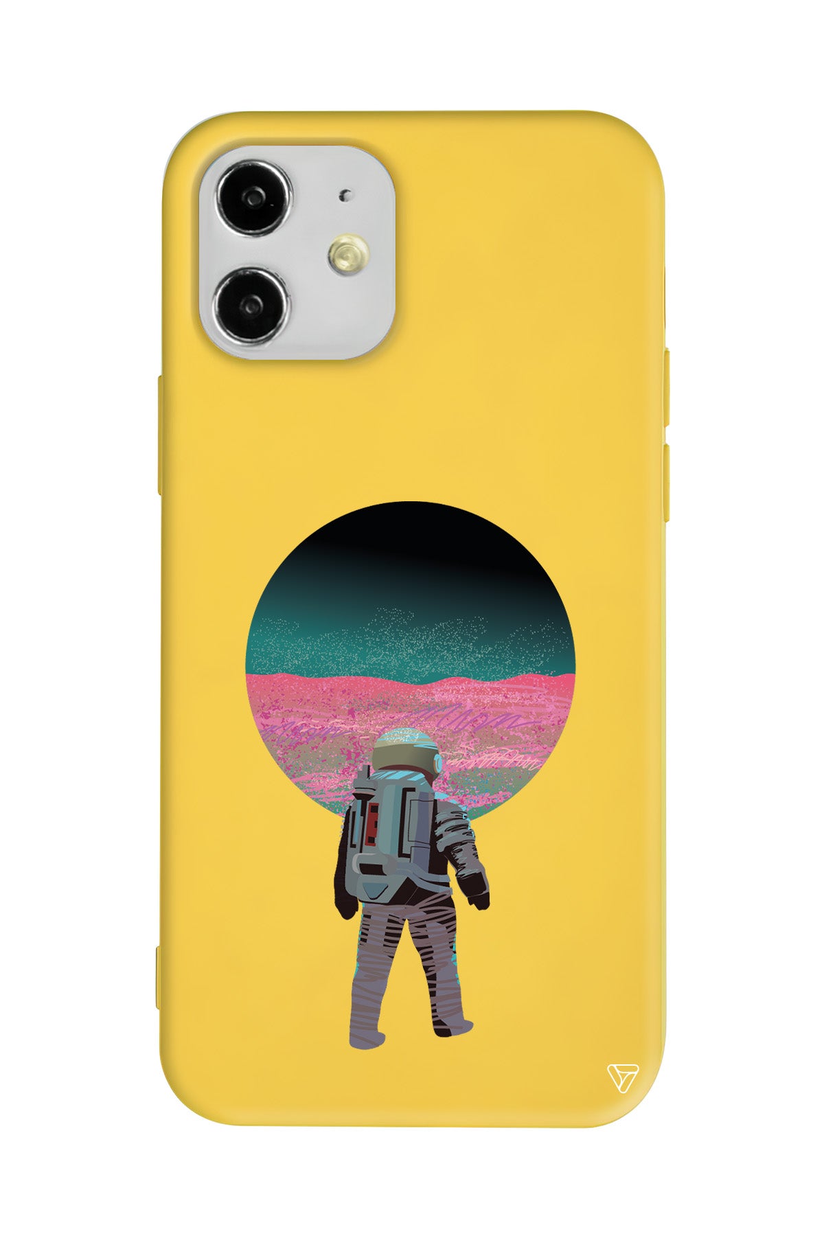 Evden Uzakta Lansman Model İçi Kadife Silikon Telefon Kılıfı