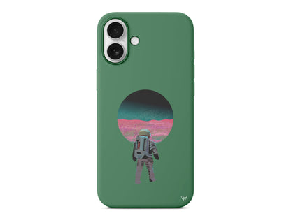 Evden Uzakta Lansman Model İçi Kadife Silikon Telefon Kılıfı