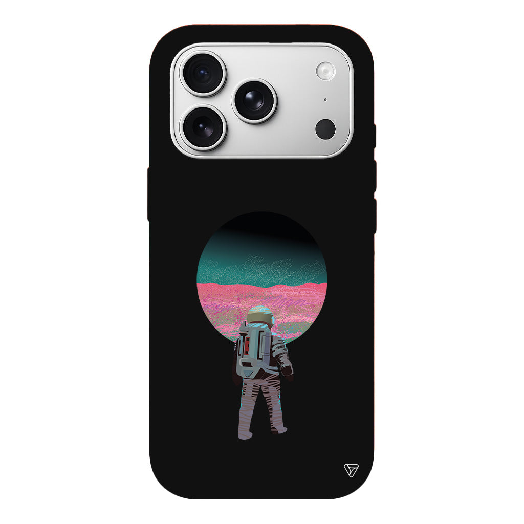 Evden Uzakta Lansman Model İçi Kadife Silikon Telefon Kılıfı