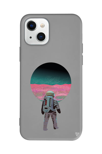 Evden Uzakta Lansman Model İçi Kadife Silikon Telefon Kılıfı