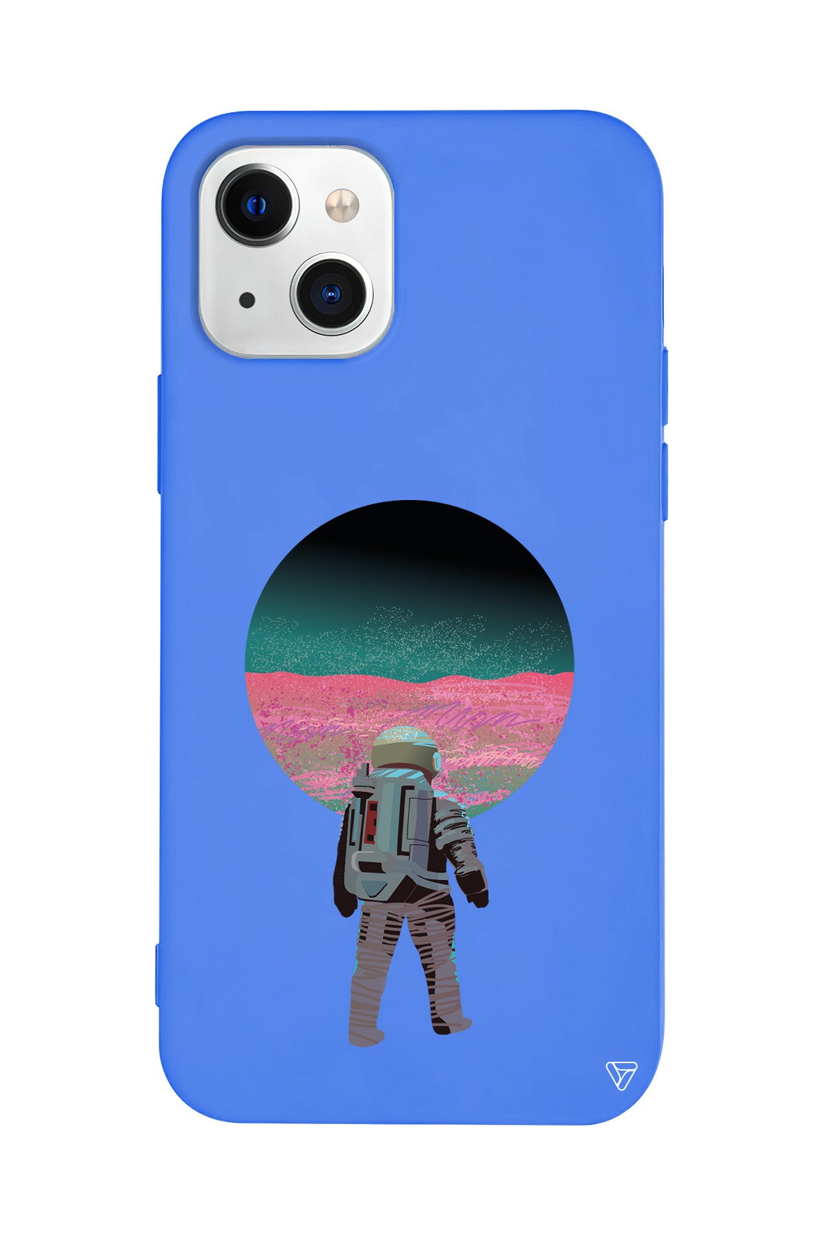 Evden Uzakta Lansman Model İçi Kadife Silikon Telefon Kılıfı