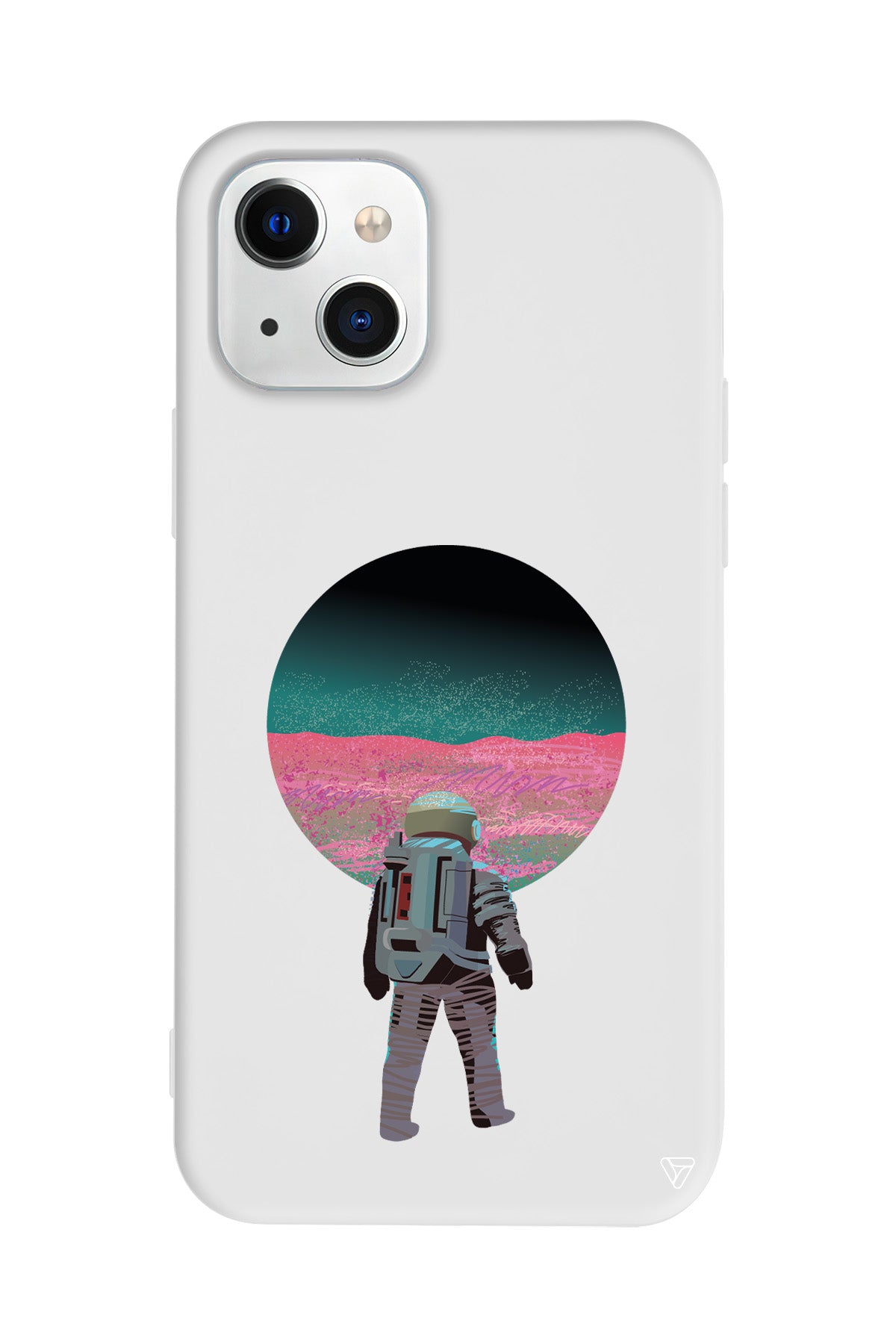 Evden Uzakta Lansman Model İçi Kadife Silikon Telefon Kılıfı