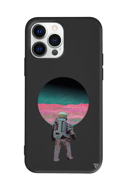 Evden Uzakta Lansman Model İçi Kadife Silikon Telefon Kılıfı