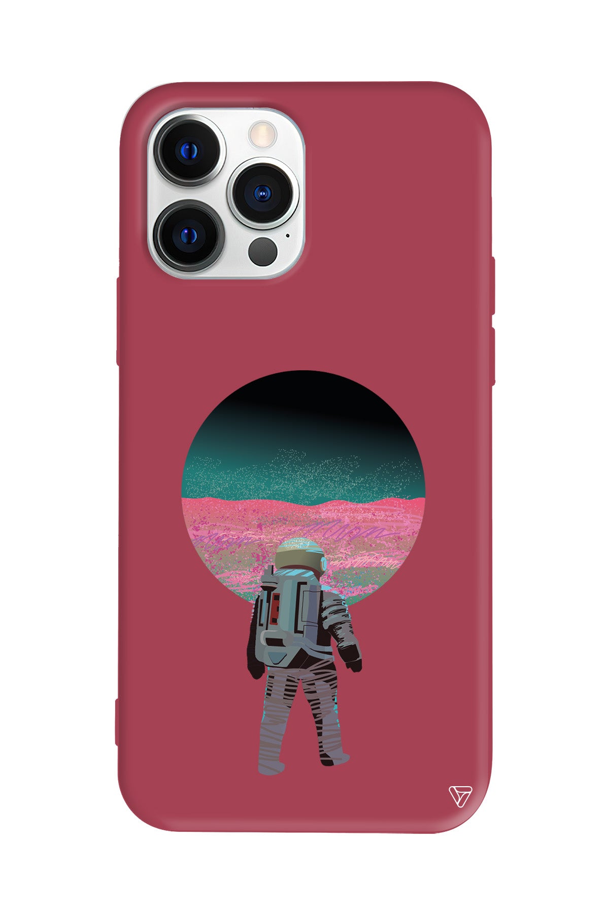 Evden Uzakta Lansman Model İçi Kadife Silikon Telefon Kılıfı