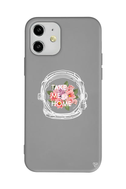 Take Me Home Lansman Model İçi Kadife Silikon Telefon Kılıfı