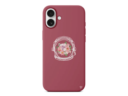 Take Me Home Lansman Model İçi Kadife Silikon Telefon Kılıfı – Plus Serisine Özel