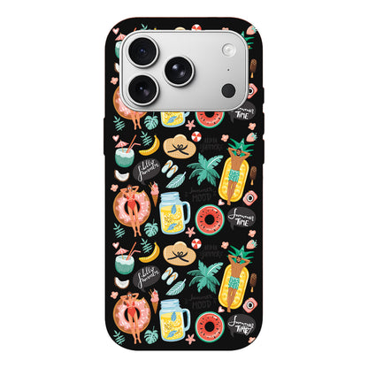 Summer Mood Lansman Model İçi Kadife Silikon Telefon Kılıfı