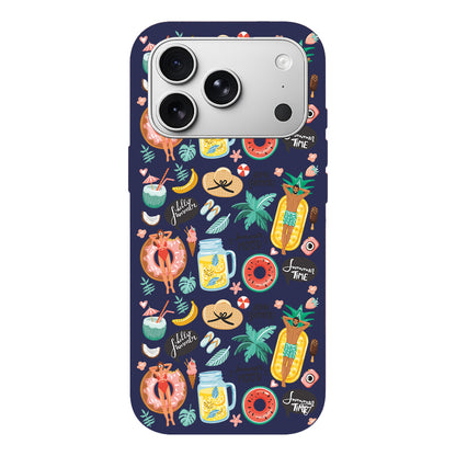 Summer Mood Lansman Model İçi Kadife Silikon Telefon Kılıfı