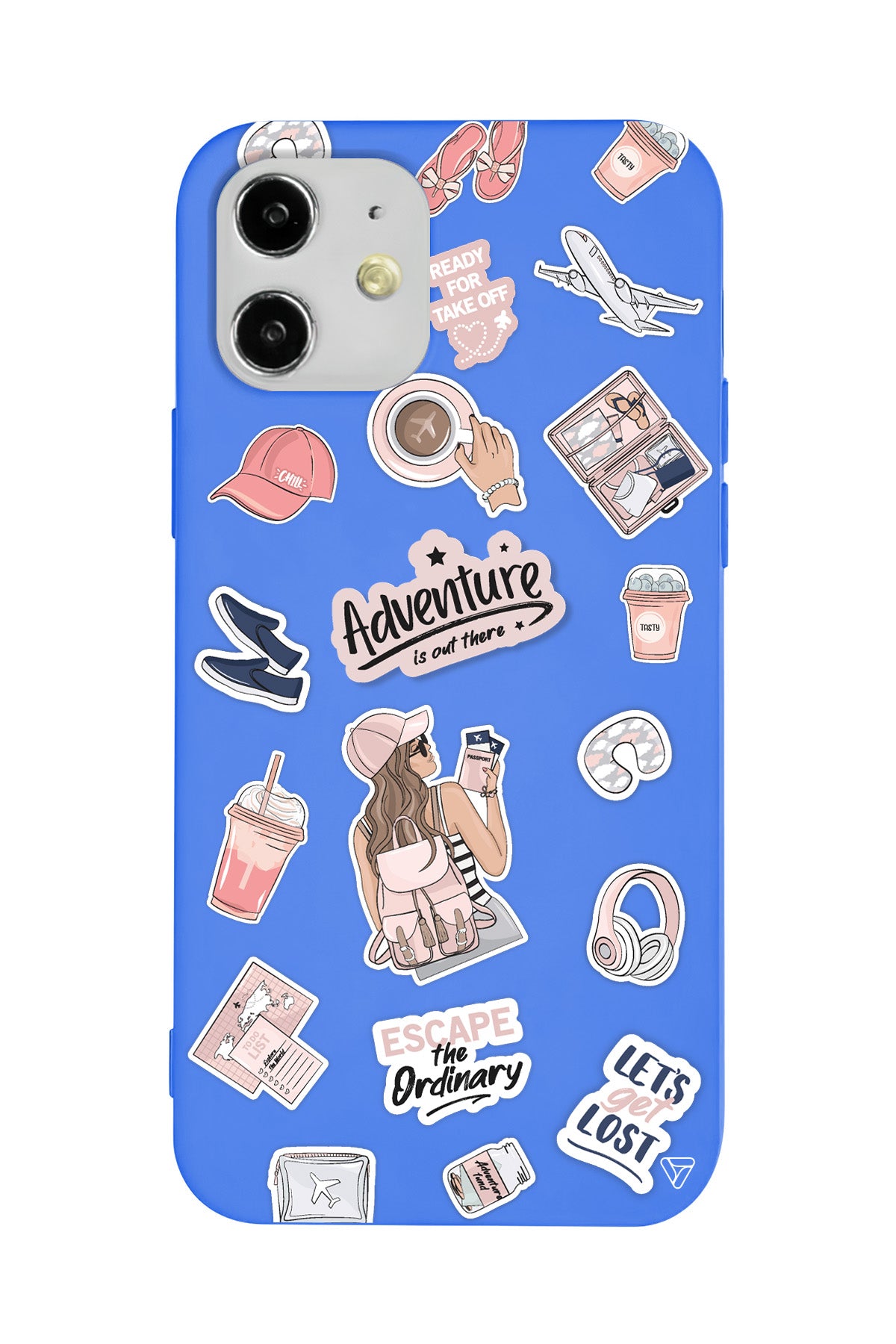 Adventure Lansman Model İçi Kadife Silikon Telefon Kılıfı