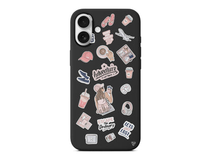 Adventure Lansman Model İçi Kadife Silikon Telefon Kılıfı – Plus Serisine Özel