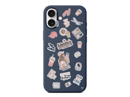 Adventure Lansman Model İçi Kadife Silikon Telefon Kılıfı – Plus Serisine Özel