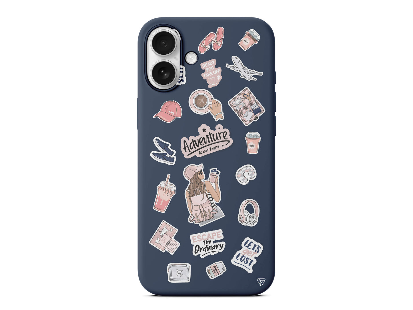 Adventure Lansman Model İçi Kadife Silikon Telefon Kılıfı