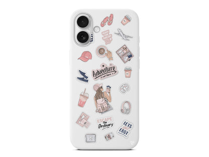 Adventure Lansman Model İçi Kadife Silikon Telefon Kılıfı