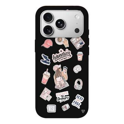 Adventure Lansman Model İçi Kadife Silikon Telefon Kılıfı