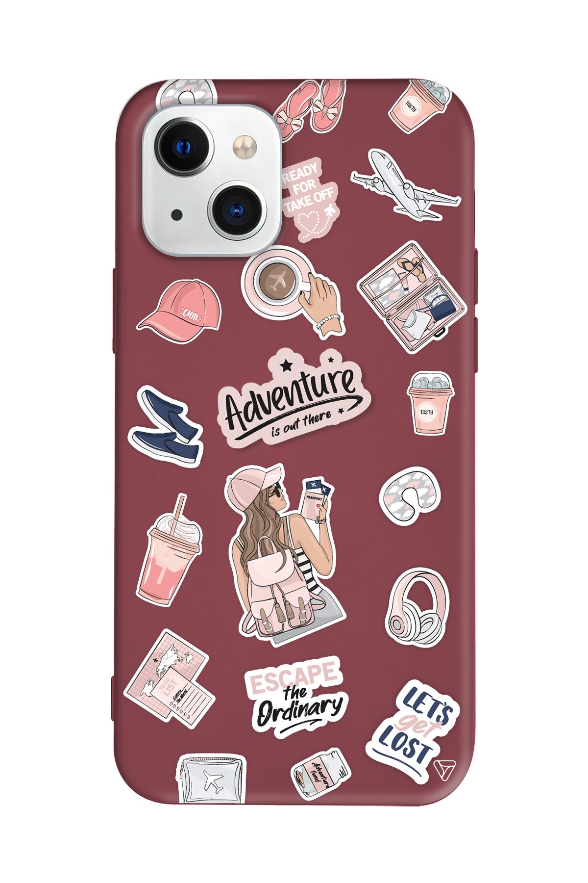 Adventure Lansman Model İçi Kadife Silikon Telefon Kılıfı