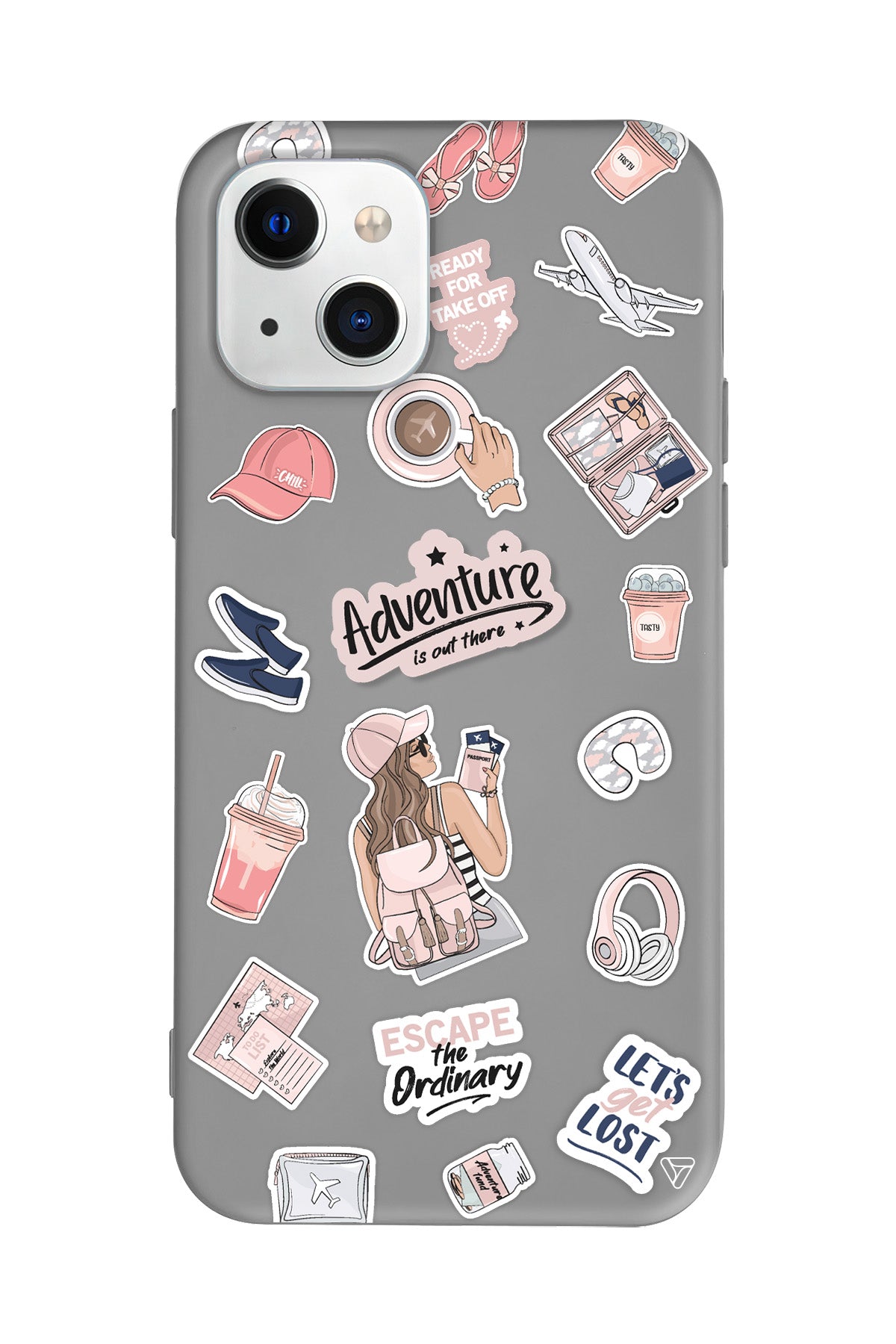 Adventure Lansman Model İçi Kadife Silikon Telefon Kılıfı – Plus Serisine Özel