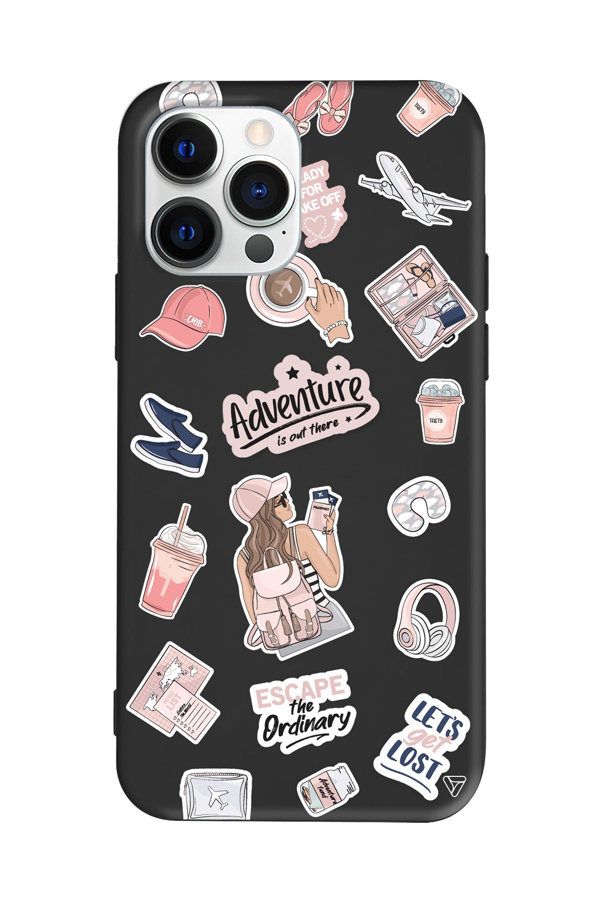 Adventure Lansman Model İçi Kadife Silikon Telefon Kılıfı