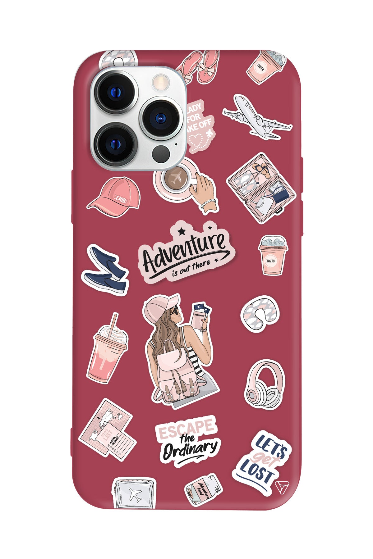 Adventure Lansman Model İçi Kadife Silikon Telefon Kılıfı