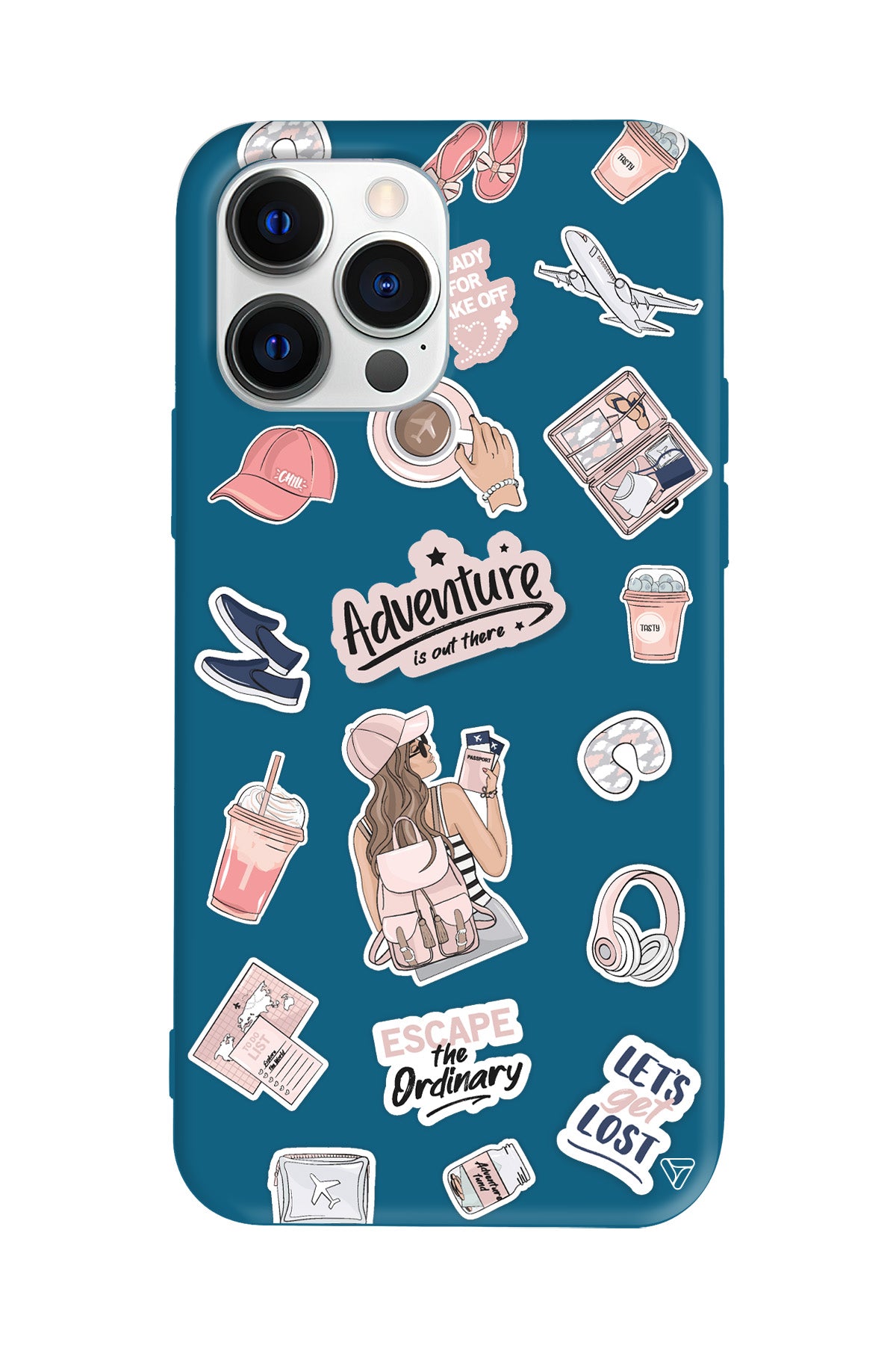 Adventure Lansman Model İçi Kadife Silikon Telefon Kılıfı