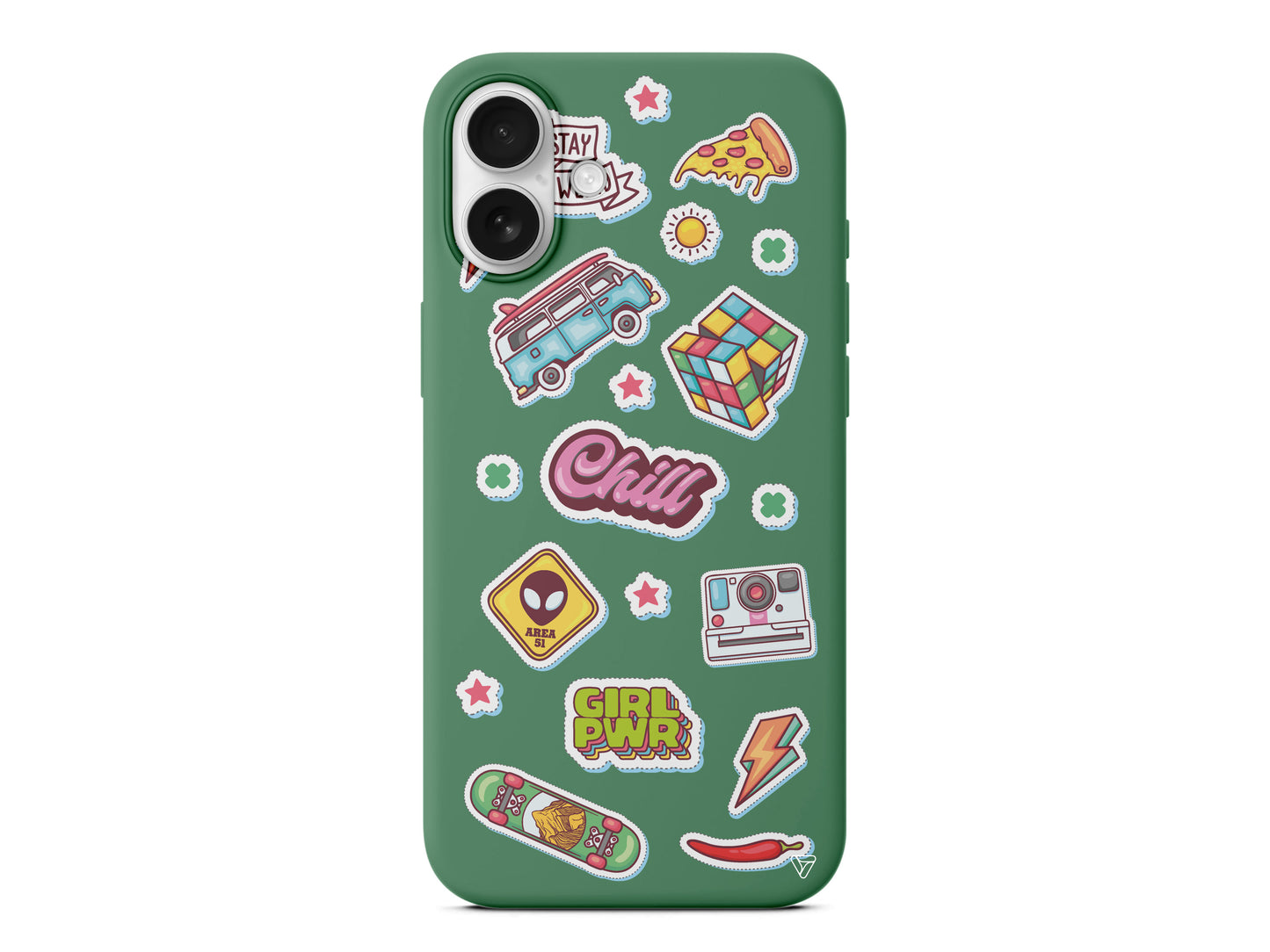 Chill Lansman Model İçi Kadife Silikon Telefon Kılıfı – Plus Serisine Özel