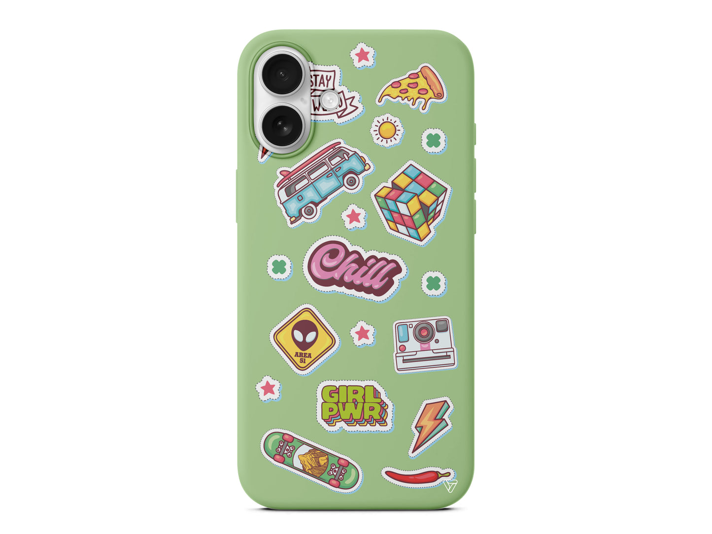 Chill Lansman Model İçi Kadife Silikon Telefon Kılıfı – Plus Serisine Özel