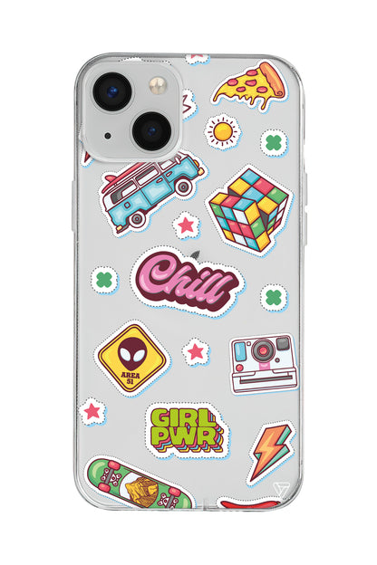 Chill Lansman Model İçi Kadife Silikon Telefon Kılıfı – Plus Serisine Özel