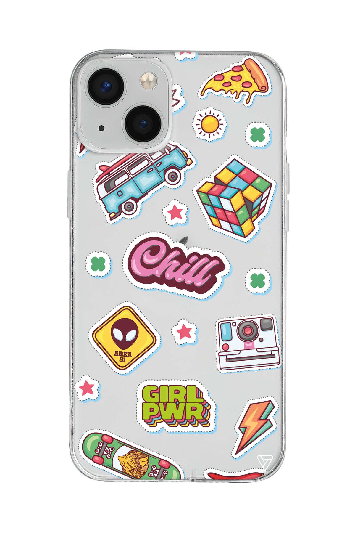 Chill Lansman Model İçi Kadife Silikon Telefon Kılıfı