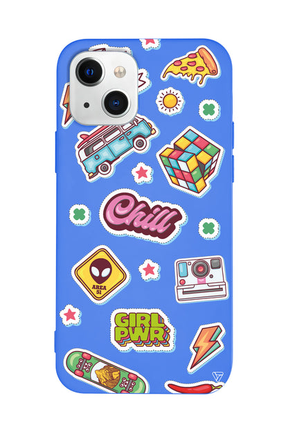 Chill Lansman Model İçi Kadife Silikon Telefon Kılıfı