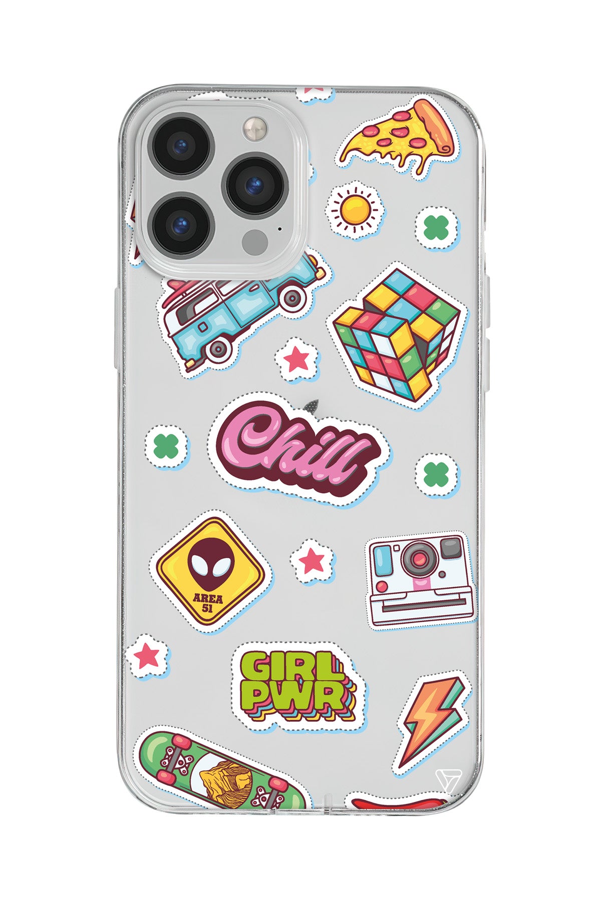 Chill Lansman Model İçi Kadife Silikon Telefon Kılıfı