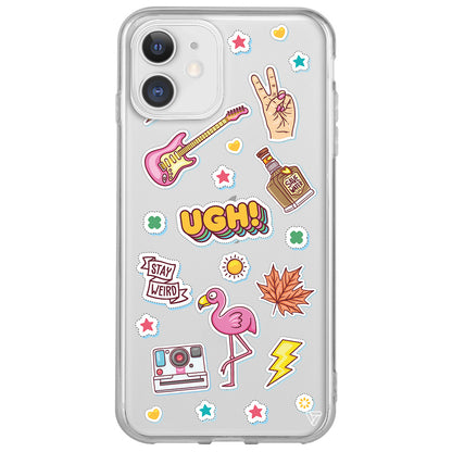 Ugh! Lansman Model İçi Kadife Silikon Telefon Kılıfı