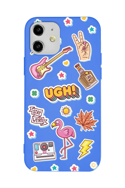 Ugh! Lansman Model İçi Kadife Silikon Telefon Kılıfı