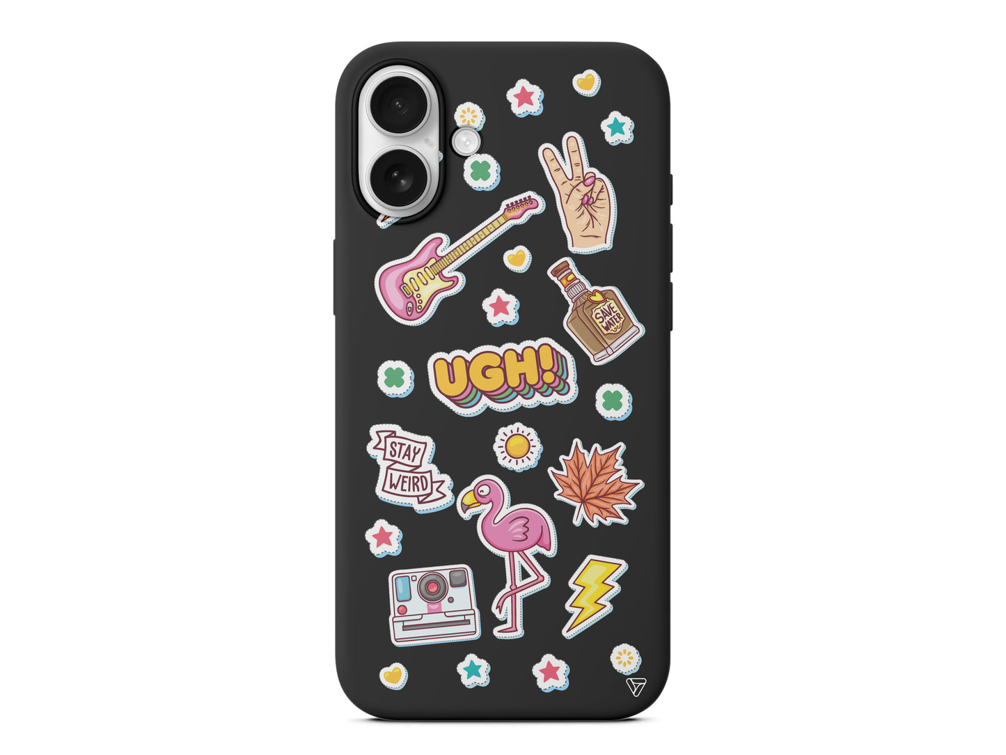 Ugh! Lansman Model İçi Kadife Silikon Telefon Kılıfı