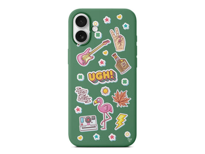 Ugh! Lansman Model İçi Kadife Silikon Telefon Kılıfı – Plus Serisine Özel