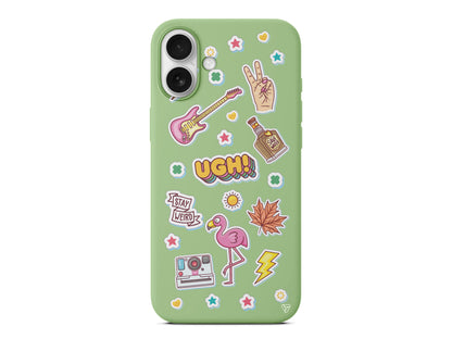 Ugh! Lansman Model İçi Kadife Silikon Telefon Kılıfı – Plus Serisine Özel