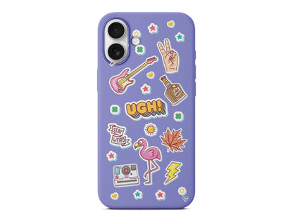 Ugh! Lansman Model İçi Kadife Silikon Telefon Kılıfı – Plus Serisine Özel