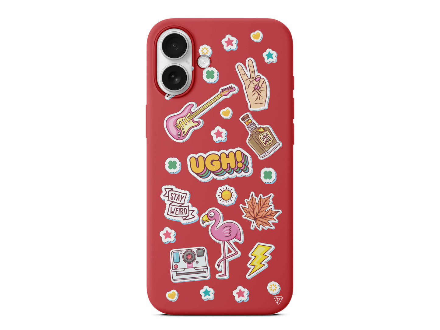 Ugh! Lansman Model İçi Kadife Silikon Telefon Kılıfı – Plus Serisine Özel