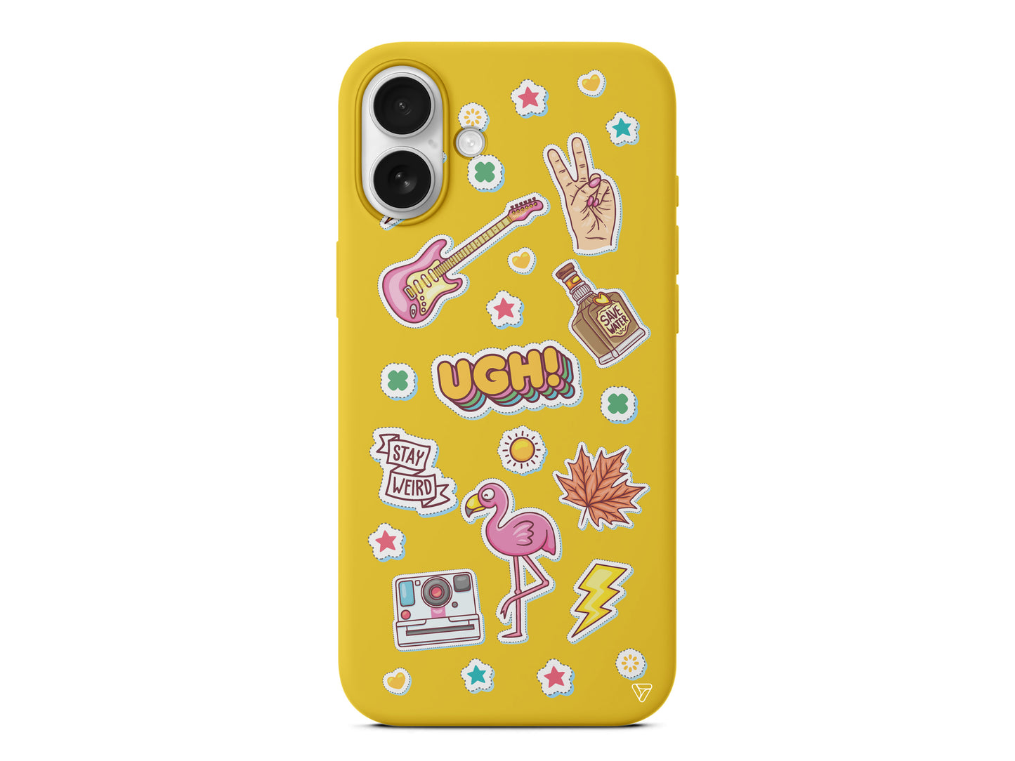 Ugh! Lansman Model İçi Kadife Silikon Telefon Kılıfı – Plus Serisine Özel