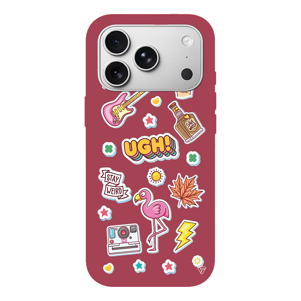 Ugh! Lansman Model İçi Kadife Silikon Telefon Kılıfı