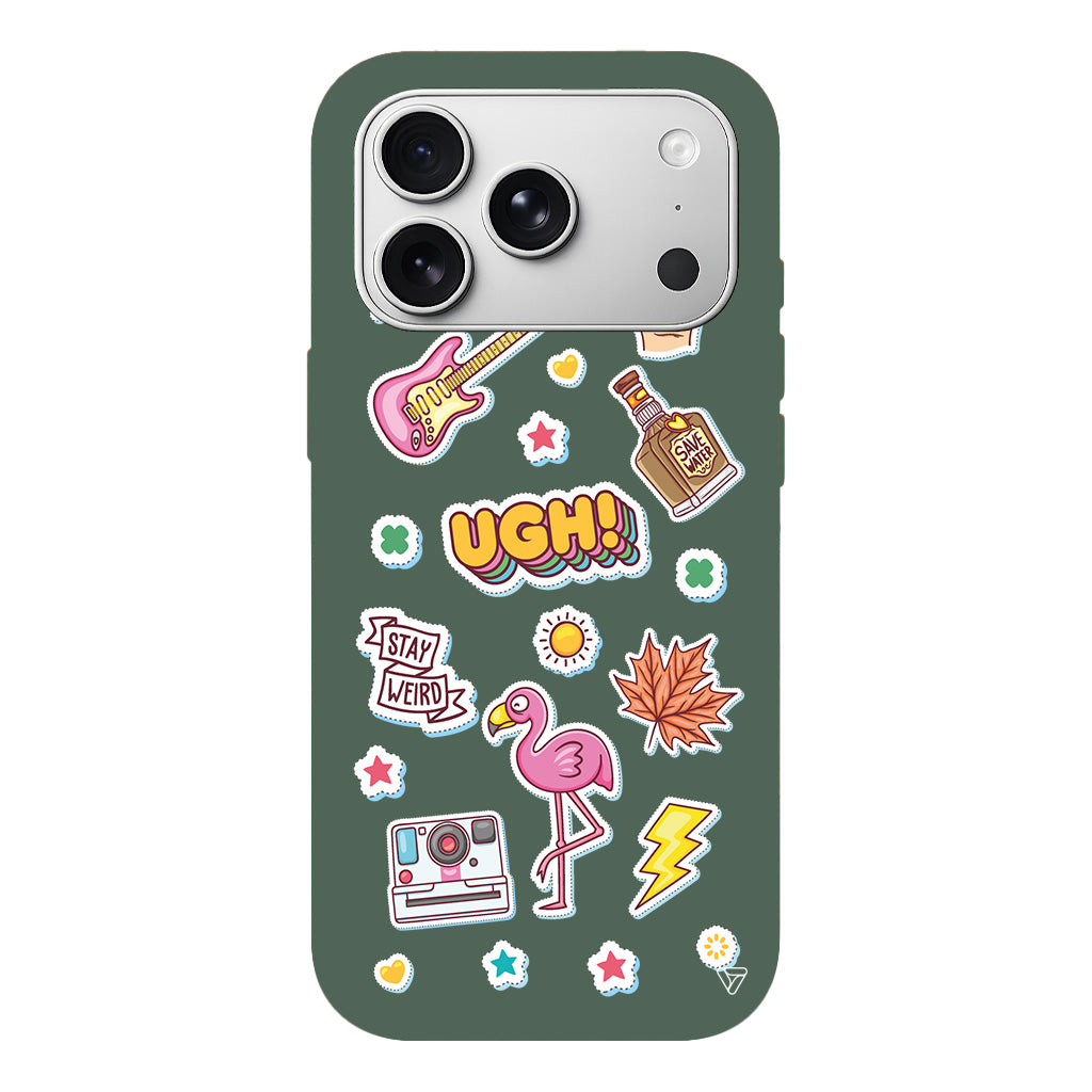 Ugh! Lansman Model İçi Kadife Silikon Telefon Kılıfı